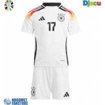 Njemačka Florian Wirtz #17 Domaci Dres za djecu EP 2024 Kratak Rukav (+ Kratke hlače)